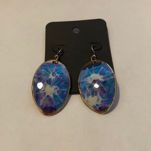 Blue earrings